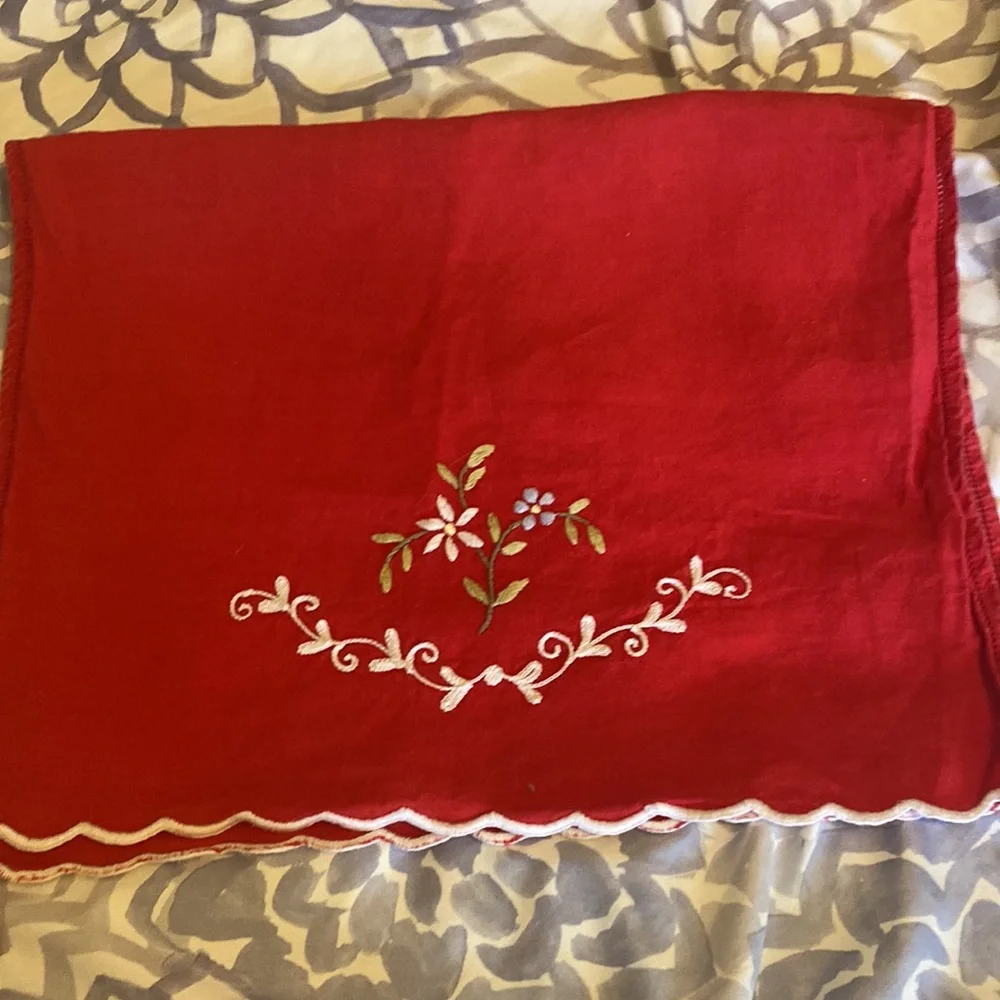 Vintage bath hand towel from Italy